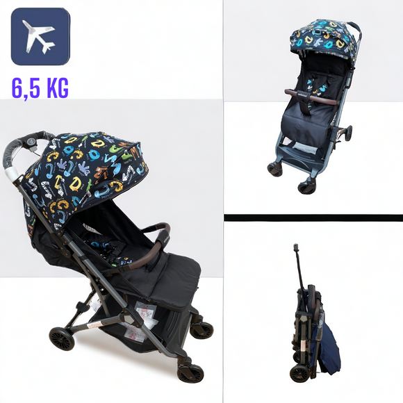 Carucior sport  troler ,cu pozitie somn si  protectie insecte, animale BBDY1CT