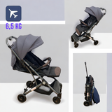 Carucior sport  troler ,cu pozitie somn si  protectie insecte, gri BBDY1G