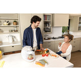 Robot de bucatarie bebelusi CHEFKISS, Jane, 6 functii: gatit la abur, blenduire, decongelare, incalzire, sterilizare, mixare, Cu siguranta sporita si BPA-free