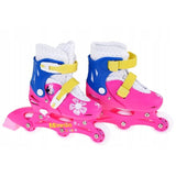 Role evolutive, Stamp, Disney, De la incepator la avansat, Cu 3 roti, Ajustabile, Inchidere prin velcro, Cu frana, Marime 27-30, Minnie Mouse