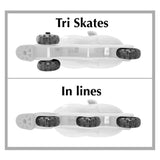 Role evolutive, Stamp, Disney, De la incepator la avansat, Cu 3 roti, Ajustabile, Inchidere prin velcro, Cu frana, Marime 27-30, Minnie Mouse