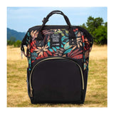 Rucsac pentru mamici, Simply, Cu multiple compartimente, FreeON, 25 x 16 x 40cm, Black