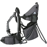 Rucsac pentru transportul copiilor, FreeON, Mount, Cu acoperis, Cu multiple compartimente, 87.5 x 38 x 77 cm, Conform cu standardul european de securitate EN 13209-1:2022, Grey