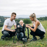 Rucsac pentru transportul copiilor, FreeON, Mount, Cu acoperis, Cu multiple compartimente, 87.5 x 38 x 77 cm, Conform cu standardul european de securitate EN 13209-1:2022, Grey