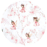 Sac de dormit, MimiNu, Pentru bebelusi, De iarna, Din bumbac certificat Oeko Tex Standard 100, Cu fermoar, 70 cm, 0 - 6 luni, 2.5 Tog, Fairy Pink