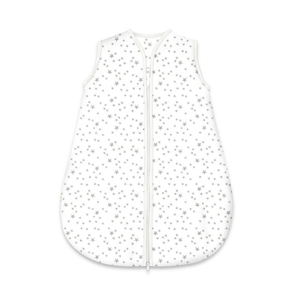 Sac de dormit, MimiNu, Pentru bebelusi, De iarna, Din bumbac certificat Oeko Tex Standard 100, Cu fermoar, 70 cm, 0 - 6 luni, 2.5 Tog, Mini Grays