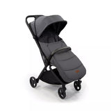 Sac de iarna, Jane, Dart, Pentru carucior, Universal, 13 x 45 x 93 cm, Material exterior hidrofug, Coal