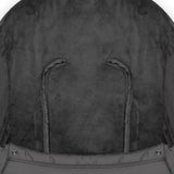 Sac de iarna, Jane, Dart, Pentru carucior, Universal, 13 x 45 x 93 cm, Material exterior hidrofug, Coal