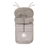 Sac de iarna, Jane, Nest, Pentru carucior, Universal, 95 x 46 cm, Material interior din fleece, Horizons