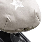 Sac de iarna, Jane, Nest, Pentru carucior, Universal, 95 x 46 cm, Material interior din fleece, Seal