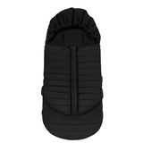 Sac de iarna, Lionelo, Oli, Pentru carucior, landou sau scaun auto, 101x45 cm, Impermeabil, Rezistent pana la -20 grade, Extensibil, Negru