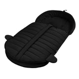 Sac de iarna, Lionelo, Oli, Pentru carucior, landou sau scaun auto, 101x45 cm, Impermeabil, Rezistent pana la -20 grade, Extensibil, Negru