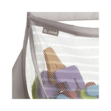 Saculet pentru jucariile de baie, Jane, Bear, Cu sistem de prindere cu ventuze, Conform cu standardele europene de siguranta EN 71-1:2014+A1:2018EN 71-2:2020EN 71-3:2019+A1:2021, Sand