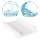Saltea de infasat, Ceba Baby, Confort, 50x70 cm, Atasabila la patut, Fara BPA, 0 luni+, Fluffy Puffy Poly, Resigilat