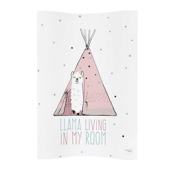 Saltea de infasat, Ceba Baby, Cosy, Moale, 50 x 70 cm, 0-12 luni, Lolly Polly Lama