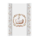 Saltea de infasat, Ceba Baby, Moale, Profilata, 50x70 cm, Pentru comode si masute de infasat, Fara BPA, Impermeabila, 0 luni+, Basic Glamour Style