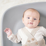 Saltea de infasat, Nattou, Softy, Moale, Utilizabil si fara husa, Design ergonomic, Spuma PU, 70x50x10 cm, Fara BPA, 0 luni+, Gri