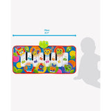 Salteluta, Playgro, Pentru bebelusi, Pian de Jucarie, Jumbo Jungle Musical, 79 cm, Cu 8 melodii