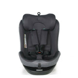 Scaun auto, Be Cool, Easy I-Size, Rotire 360 grade, 40 - 150 cm, 0 - 36 kg, Cu Isofix si Centura Top Tether, Conform cu standardul european de securitate ECE R129, Antracita