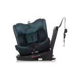 Scaun auto, Be Cool, Easy I-Size, Rotire 360 grade, 40 - 150 cm, 0 - 36 kg, Cu Isofix si Centura Top Tether, Conform cu standardul european de securitate ECE R129, Be Grass