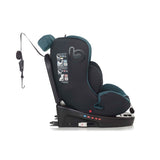 Scaun auto, Be Cool, Easy I-Size, Rotire 360 grade, 40 - 150 cm, 0 - 36 kg, Cu Isofix si Centura Top Tether, Conform cu standardul european de securitate ECE R129, Be Grass