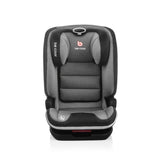 Scaun auto, Be Cool, Mars, I-Size, 100-150 cm, 4-12 ani, Cu isofix, Protectie superioara in caz de impact lateral - SPS, Cu tetiera reglabila, Conform cu standardul european de securitate ECE R129, Iron