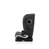 Scaun auto, Be Cool, Mars, I-Size, 100-150 cm, 4-12 ani, Cu isofix, Protectie superioara in caz de impact lateral - SPS, Cu tetiera reglabila, Conform cu standardul european de securitate ECE R129, Iron