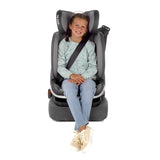 Scaun auto, Be Cool, Mars, I-Size, 100-150 cm, 4-12 ani, Cu isofix, Protectie superioara in caz de impact lateral - SPS, Cu tetiera reglabila, Conform cu standardul european de securitate ECE R129, Iron