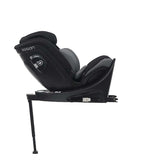 Scaun auto, Be Cool, Wagon I-Size, Rotire 360 grade, 40 - 150 cm, 0 - 36 kg, Cu Isofix si picior stabilizator, Cu protectie laterala de siguranta Conform cu standardul european de securitate ECE R129, Carbon