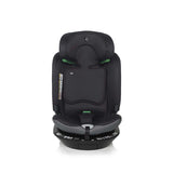 Scaun auto, Be Cool, Wagon I-Size, Rotire 360 grade, 40 - 150 cm, 0 - 36 kg, Cu Isofix si picior stabilizator, Cu protectie laterala de siguranta Conform cu standardul european de securitate ECE R129, Carbon