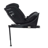 Scaun auto, Be Cool, Wagon I-Size, Rotire 360 grade, 40 - 150 cm, 0 - 36 kg, Cu Isofix si picior stabilizator, Cu protectie laterala de siguranta Conform cu standardul european de securitate ECE R129, Carbon