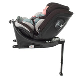 Scaun auto, Be Cool, Wagon I-Size, Rotire 360 grade, 40 - 150 cm, 0 - 36 kg, Cu Isofix si picior stabilizator, Cu protectie laterala de siguranta Conform cu standardul european de securitate ECE R129, Carbon