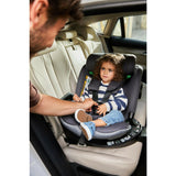 Scaun auto, Be Cool, Wagon I-Size, Rotire 360 grade, 40 - 150 cm, 0 - 36 kg, Cu Isofix si picior stabilizator, Cu protectie laterala de siguranta Conform cu standardul european de securitate ECE R129, Carbon