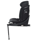 Scaun auto, Be Cool, Wagon I-Size, Rotire 360 grade, 40 - 150 cm, 0 - 36 kg, Cu Isofix si picior stabilizator, Cu protectie laterala de siguranta Conform cu standardul european de securitate ECE R129, Carbon