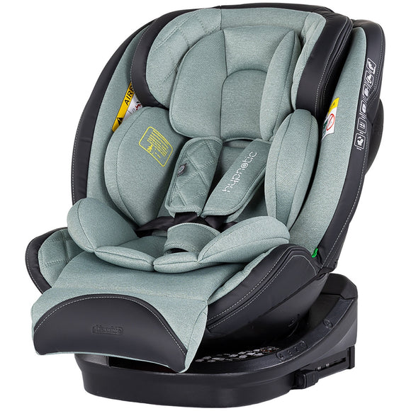Scaun auto Chipolino Hypnotic I-Size 40-150 cm cu sistem Isofix si sezut rotativ basil