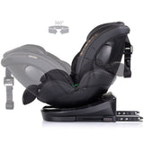 Scaun auto Chipolino Hypnotic I-Size 40-150 cm cu sistem Isofix si sezut rotativ blackberry