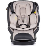 Scaun auto Chipolino Hypnotic I-Size 40-150 cm cu sistem Isofix si sezut rotativ tiramisu