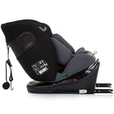 Scaun auto Chipolino Motion I-Size 40-150 cm obsidian cu sistem Isofix
