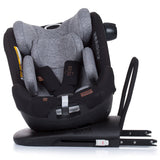 Scaun auto Chipolino My Size 0-36 kg I-Size 40-150 cm platinum cu sistem Isofix