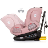 Scaun auto Chipolino Peak I-Size 40-150 cm flamingo cu sistem Isofix