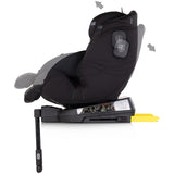 Scaun auto Chipolino Premium I-Size 40-150 cm cu sistem Isofix blackberry