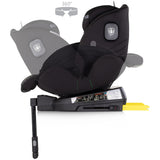 Scaun auto Chipolino Premium I-Size 40-150 cm cu sistem Isofix blackberry