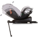 Scaun auto Chipolino Tourino I-Size 40-150 cm ash grey cu sistem Isofix