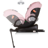 Scaun auto Chipolino Tourino I-Size 40-150 cm flamingo cu sistem Isofix