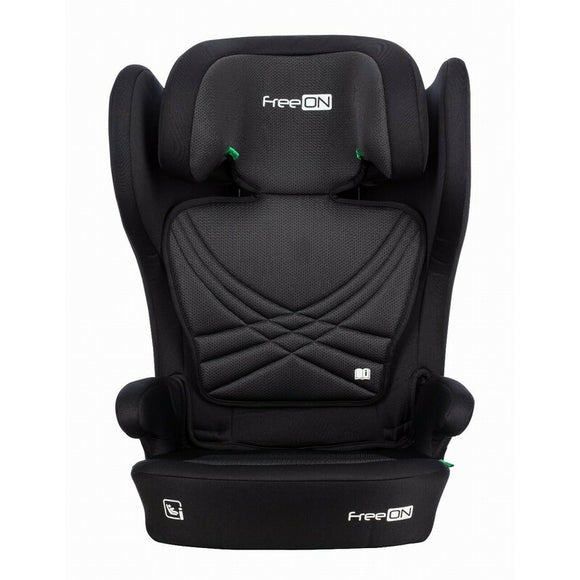 Scaun auto, FreeON, Olymp, I-Size, Cu sistem isofix, Pliabil, 100-150 cm, 4-12 ani, Conform cu standardul european de securitate ECE R129, Black