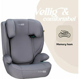 Scaun auto, FreeON, Vega, I-Size, Grupa 2/3, 100-150 cm, 4-12 ani, Cu husa detasabila, Cu cotiere, Cu tetiera reglabila 14 pozitii, Conform cu standardul european de securitate ECE R129, Gri