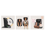 Scaun auto i-Size, Lionelo, Billy , 76 - 150 cm, 1/2/3, Isofix + top tether, Tetiera reglabila in 10 pozitii, Insertie ergonomica, Tapiterie lavabila, Testat la impact, Baza lata, Conform cu R129, Roz