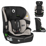 Scaun auto i-Size, Lionelo, Billy , 76 - 150 cm, 1/2/3, Isofix + top tether, Tetiera reglabila in 10 pozitii, Insertie ergonomica, Tapiterie lavabila, Testat la impact, Baza lata, Conform cu R129, Bej