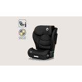 Scaun auto i-Size, Lionelo, Neal, Spatar reglabil in 4 pozitii, Tetiera in 10 pozitii, Suport sticla inclus, 15-36 Kg, 100-150 cm, Cu Isofix, Conform ECE R129, Negru