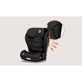 Scaun auto i-Size, Lionelo, Neal, Spatar reglabil in 4 pozitii, Tetiera in 10 pozitii, Suport sticla inclus, 15-36 Kg, 100-150 cm, Cu Isofix, Conform ECE R129, Negru